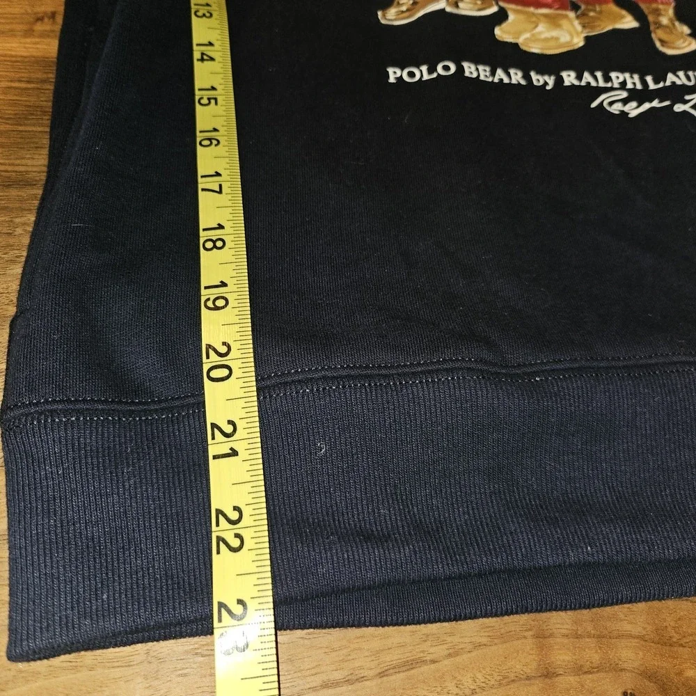 Ralph Lauren Bear Sweatshirt. Big Boy Sz 16. Preppy. Old Money.